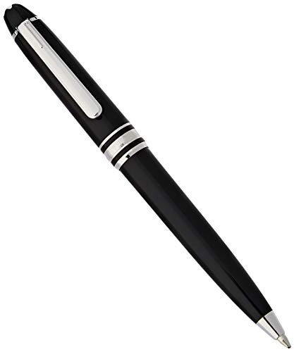 MontBlanc Meisterstuck Platinum Line Homenaje a Wolfgang Amadeus Mozart - Esferógrafo, color negro, tamaño pequeño