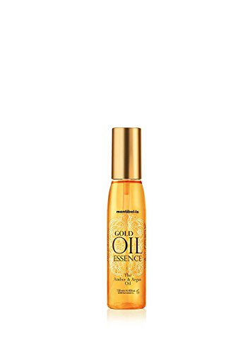 Montibel-Lo Gold Oil Essence Amber y Argan, Aceite Capilar, 130 ml