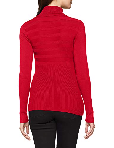 Morgan Pull Fin Col roulé MENTOS Pullover Sweater, Rojo (Tango Red Tango Red), X-Small Women's