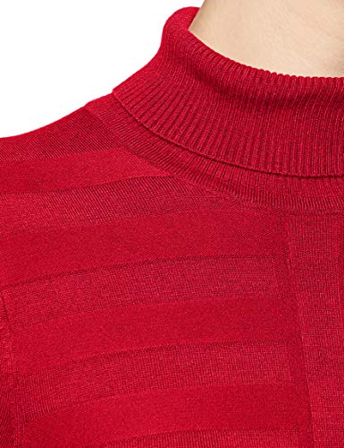 Morgan Pull Fin Col roulé MENTOS Pullover Sweater, Rojo (Tango Red Tango Red), X-Small Women's