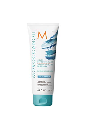 Moroccanoil Mascarilla Con Color Aguamarina - 200 ml