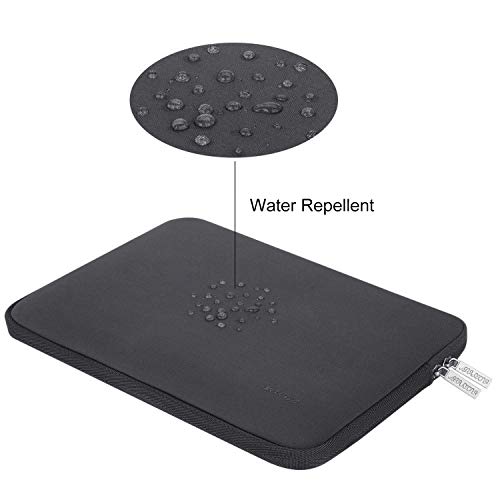 MOSISO Funda Protectora Compatible con 13-13.3 Pulgadas MacBook Air/MacBook Pro/Ordenador Portátil, Bolsa Blanda de Neopreno Agua Repelente con Pequeño Caso, Gris Espacial