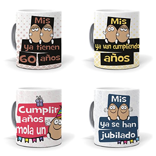 mundohuevo Taza Mis Huevos ya Tienen 40 años Version