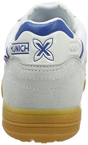 Munich Gresca, Zapatillas de fútbol Unisex Adulto, Blanco, 40