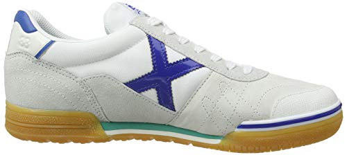 Munich Gresca, Zapatillas de fútbol Unisex Adulto, Blanco, 40