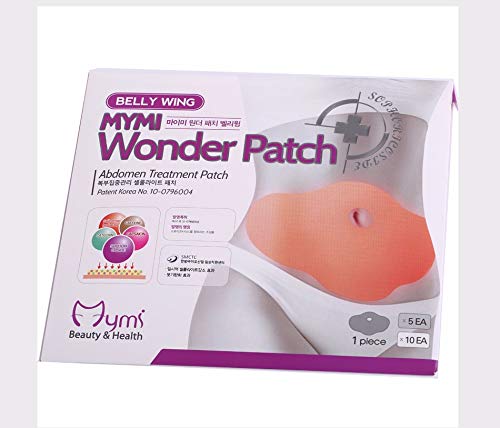 Mymi Wonder Belly Patch 5 - Parches Adelgazantes Para La Barriga - Reduce La Grasa Localizada En La Zona Del Vientre