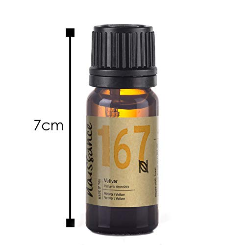 Naissance Aceite de Vetiver 10ml - 100% puro, vegano y sin OGM