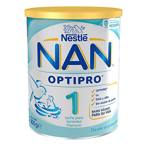 NAN OPTIPRO 1 - Leche para lactantes en polvo - Fórmula para bebé - Desde el primer día - 800g