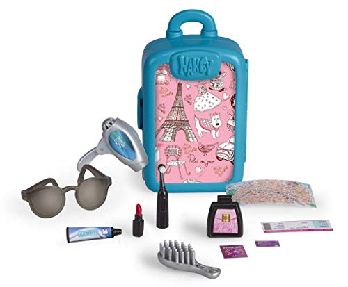 Nancy - Chic Viaja A París, Muñeca con Maleta y Accesorios para Niños y Niñas a Partir de 3 Años, Multicolor, (Famosa 700015341)