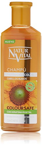 NATUR VITAL champú protección cabellos rubios bote 300 ml