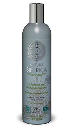 Natura Siberica Champú para Todo Tipo de Cabello Volumen y Nutrición - 400 ml