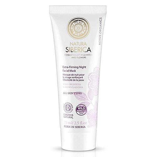 Natura Siberica Extra-Reafirmante de Noche Mascarilla Facial para Todo Tipo de Piel - 75 ml