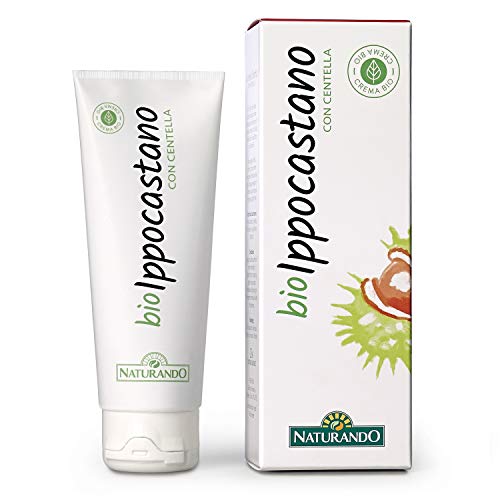 Naturando - Loción Bio Castaño de indias 75 ml - Crema para Piernas Hinchadas y Pesadas y Couperose