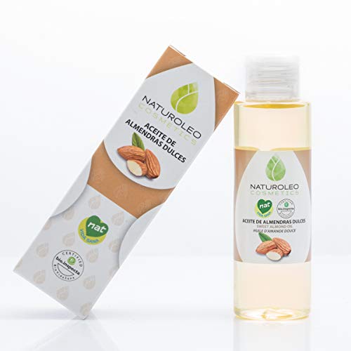 Naturoleo Cosmetics - Aceite Almendras Dulces NAT - 100% Puro y Natural Certificado - 100 ml