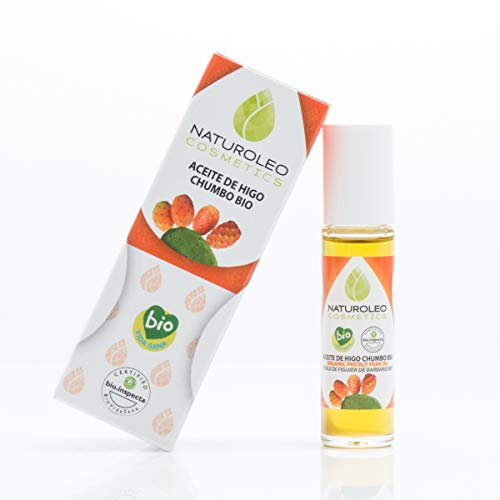 Naturoleo Cosmetics - Aceite Higo Chumbo BIO - 100% Puro y Natural Ecológico Certificado - 10 ml.