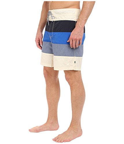 Nautica de los Hombres de Secado rápido Color-Block Bañador para Hombre - Blanco -