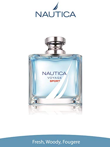 Nautica Voyage Sport 100ml eau de toilette Hombres - Eau de toilette (Hombres, 100 ml, Envase no recargable, Cítricos, Cilantro, Sea Spray Accord, Citrus Zest, Coriander, Manzana, Pimienta)