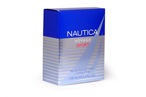 Nautica Voyage Sport 100ml eau de toilette Hombres - Eau de toilette (Hombres, 100 ml, Envase no recargable, Cítricos, Cilantro, Sea Spray Accord, Citrus Zest, Coriander, Manzana, Pimienta)