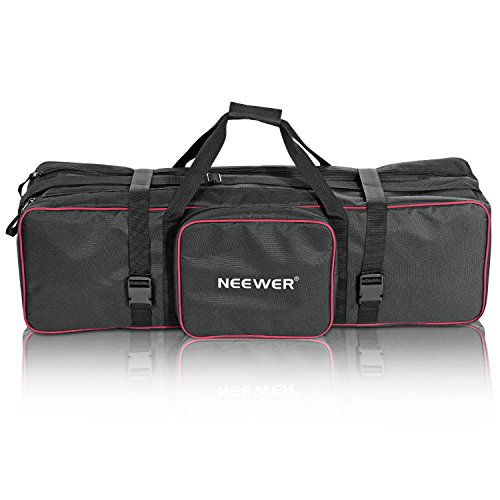 Neewer 90x25x25cm Bolsa de Transporte Grande con Correa Equipo de Estudio Fotográfico para Trípode Soporte de Luz y Kit Iluminación para Fotografía (CB-05)