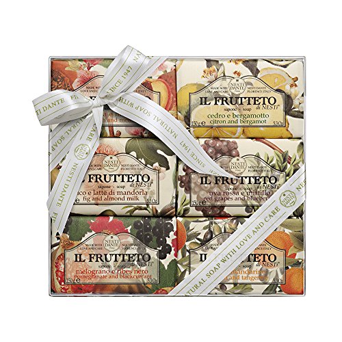 Nesti Dante Il Frutteto Soap Set Zestaw mydeł toaletowych 6x150g