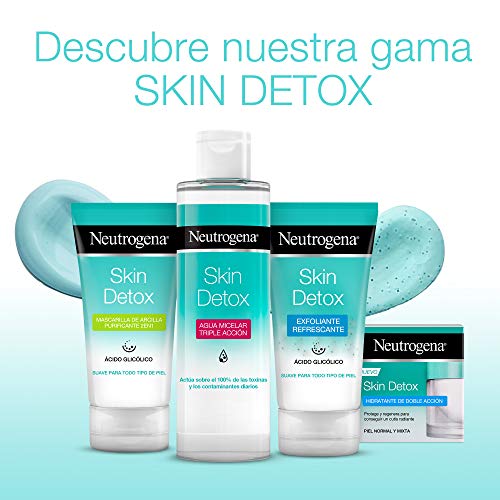 Neutrogena Detox Agua Micelar Triple Acción - 400 ml.