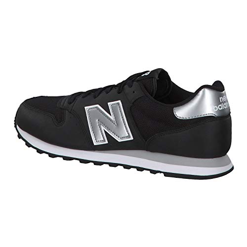 New Balance 500 Core, Zapatillas para Hombre, Negro Black Silver Black Silver, 43 EU