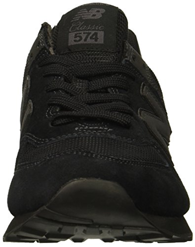 New Balance Hombre 574v2-core Trainers Zapatillas, Negro (Triple Black), 46.5 EU