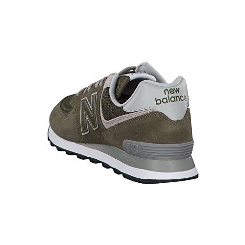 New Balance Hombre 574v2-core Trainers Zapatillas, Verde (Olive Night), 44.5 EU