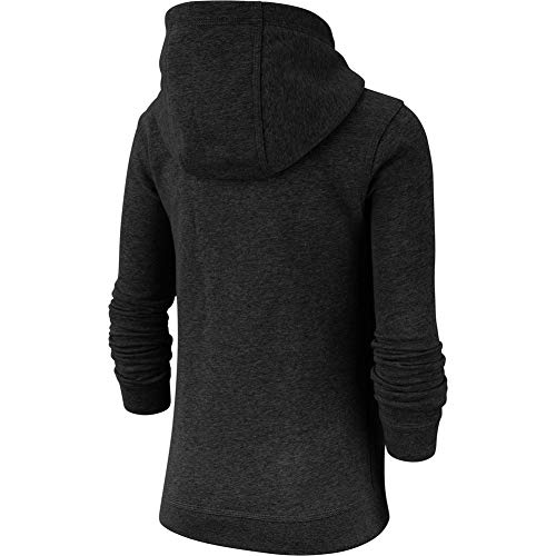 NIKE B NSW Club Po Hoodie Sweatshirt, Niños, Black/ White, S