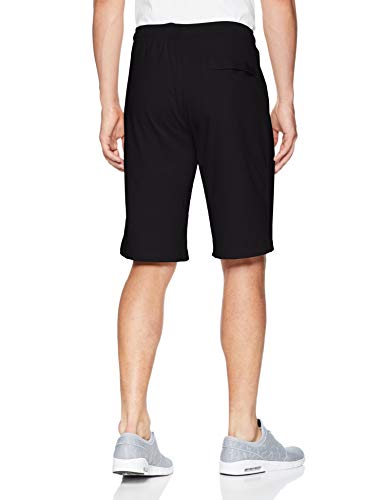 NIKE M NSW Short JSY Club Pantalones Cortos de Deporte, Hombre, Negro/Blanco, L