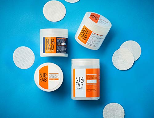 NIP+FAB - Glycolic Fix Pads, Toallitas exfoliantes