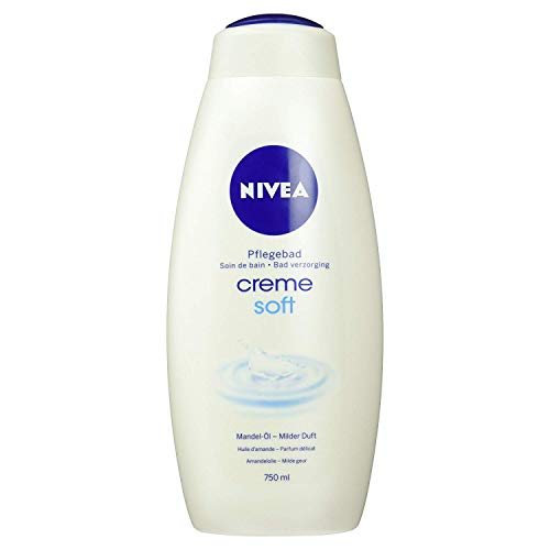 Nivea - Creme soft, crema de ducha, pack de 2, (2 x 750 ml)