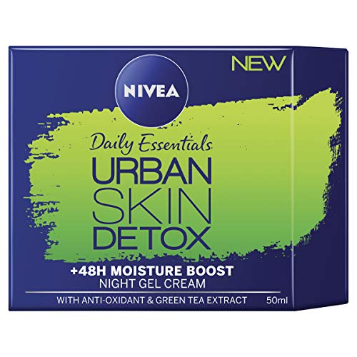 Nivea Gel Urban Detox noche crema, 50 ml