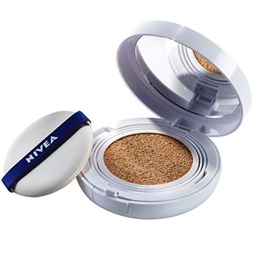 Nivea - Tratamiento 3 en 1 Cushion Q10 Plus, tez clara