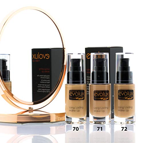 NOCHE Y DIA EVOLUX BY NIGHT & DAY Maquillaje Mate y Fijo Larga Duración Color N.72 Evolux Long Lasting Make Up - 30 ml.