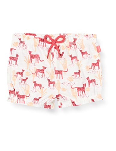 Noppies G Diaper Short Cranston AOP Pantalones Cortos, Multicolor (Rouge Red P160), 62 para Bebés