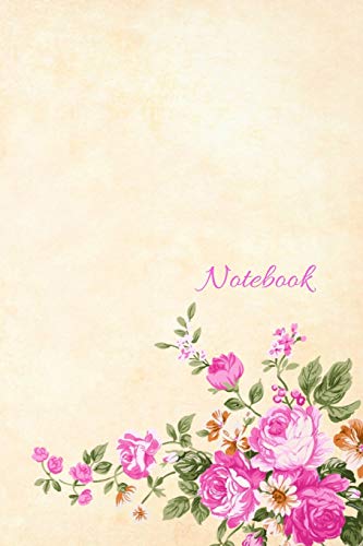 Notebook: College Ruled Journal - Cute Lined Diary to Write In, Blank, 6" x 9", 110 pages