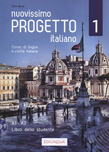 Nuovissimo Progetto italiano. Corso di lingua e civiltà italiana: NUOVISSIMO PROGETTO ITALIANO 1 LIBRO DVD