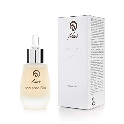 Nuvo' Sérum Facial 80% Baba de caracol con hexapéptido concentrado (EFECTO TENSOR) Vitamina E Efecto Antiedad y Antiarrugas Para Rostro Escote y contorno de ojos 30ml MADE IN ITALY