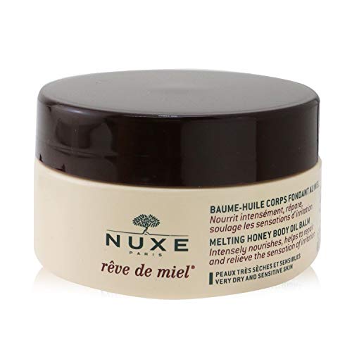 Nuxe Reve de Miel Bálsamo Aceite Corporal Fundente Piel Muy Seca y Sensible, 200ml