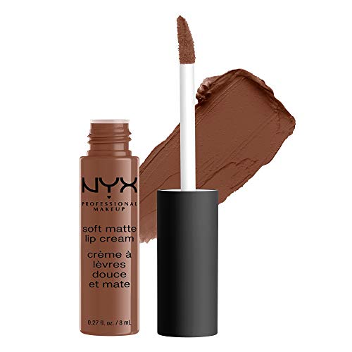 NYX Professional Makeup Pintalabios Soft Matte Lip Cream, Acabado cremoso mate, Color ultrapigmentado, Larga duración, Fórmula vegana, Tono: Berlin