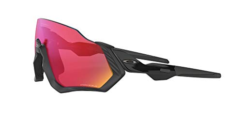 Oakley Flight Jacket Gafas de sol, Rectangulares, 1, Negro