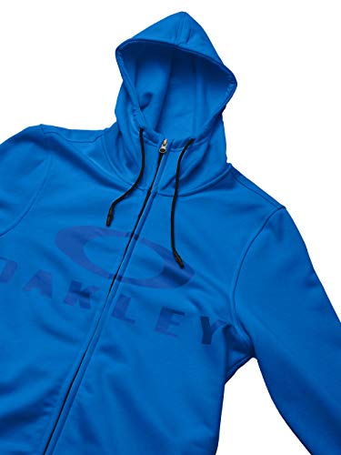 Oakley Sudadera con Cremallera Bark Ozone (M, Azul)