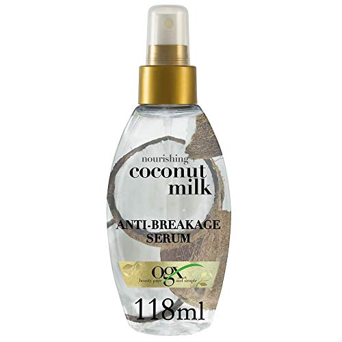 OGX, Sérum Leche de Coco, Cabello Quebradizo, 118 ml