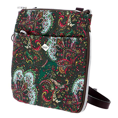 Oilily Picnic Mvz - Bolso al hombro para mujer (7 x 24 x 25 cm), color Verde, talla 7x24x25 cm (B x H x T)