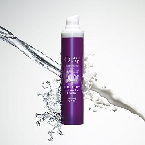 Olaz Antiarrugas - Crema de Día 2 en 1 acción anti-envejecimiento y serum reafirmante, 30ml