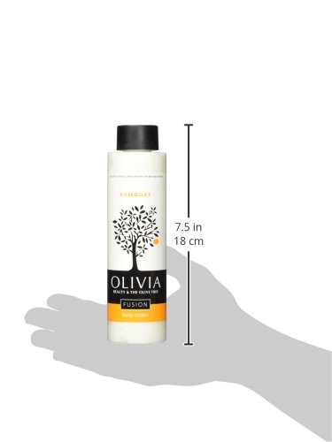 Olivia Olive Beauty :Emollient Body Lotion with Organic Olive Fruit & Kumquat extracts, from Greece, 10.1 oz. by Olivia Olive Beauty