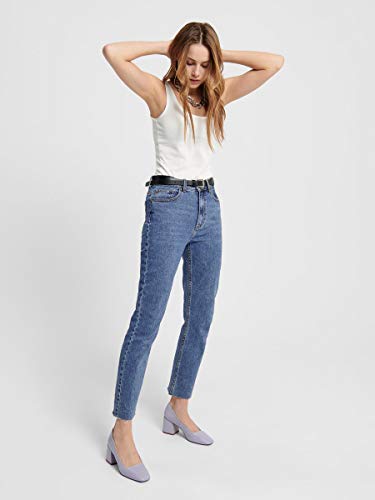 Only 15171549 Vaqueros Straight, Azul (Dark Blue Denim Dark Blue Denim), 36 /L34 (Talla del Fabricante: 28) para Mujer