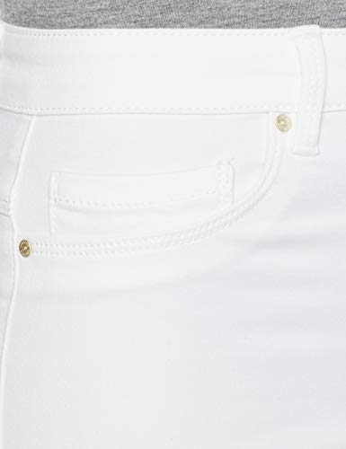 Only NOS Onlroyal HW SK Jeans Noos Vaqueros Skinny, Blanco (White White), 36 /L30 (Talla del Fabricante: Small) para Mujer