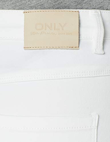 Only NOS Onlroyal HW SK Jeans Noos Vaqueros Skinny, Blanco (White White), 36 /L32 (Talla del Fabricante: Small) para Mujer